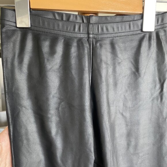 American Apparel Faux Leather Leggings - Picture 1 of 6